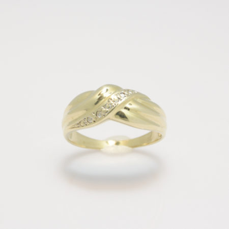 Gouden fantasie ring