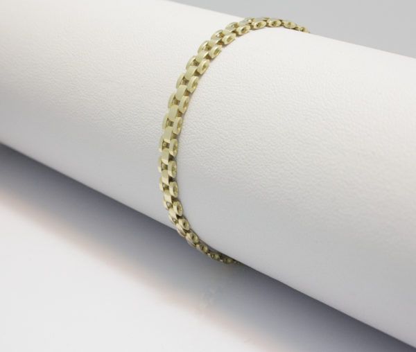 Gouden armband Rolex schakel