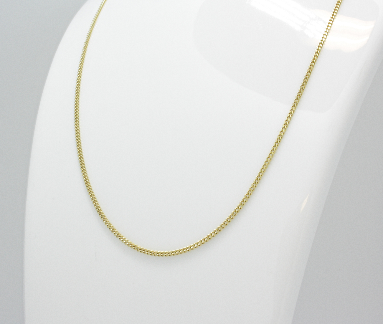 Gouden ketting gourmet schakel 55,5 cm – Christojewels