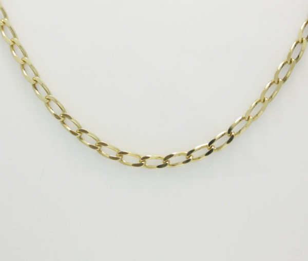 Gouden ketting 50 cm