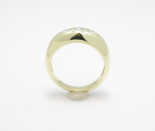 Gouden ring met diamant