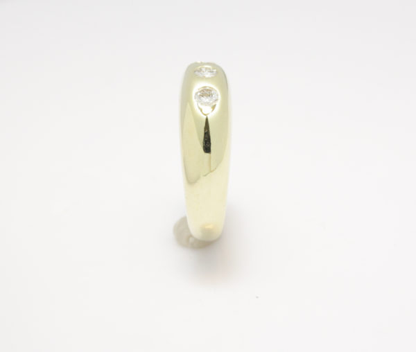 Gouden ring met diamant