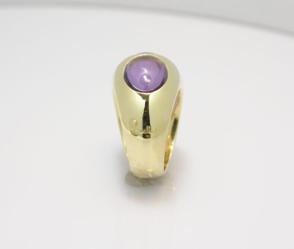 Gouden ring van Pomellato met amethist