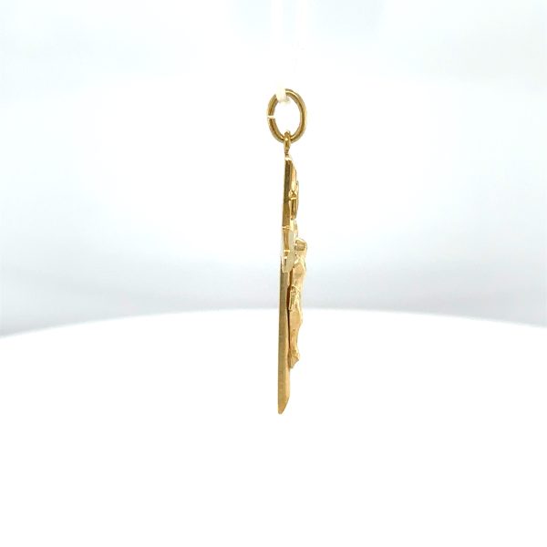 Gouden kruis hanger