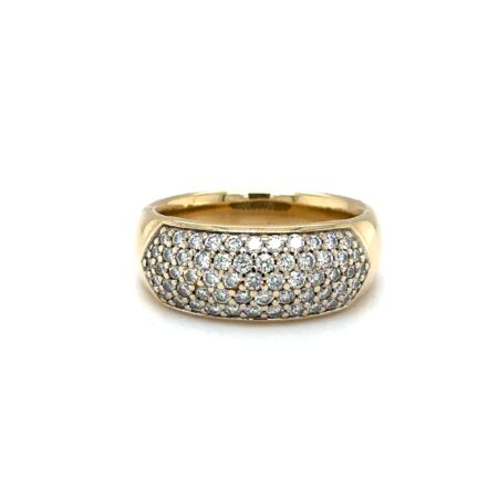 Gouden ring met diamant